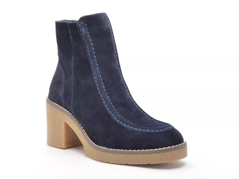 Coco Abricot ESTOHER Bleu Boots et Bottines à Talons Femme