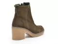 Coco Abricot ESTOHER Kaki Boots et Bottines à Talons Femme
