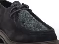 Coco Abricot ECAILLON Noir Mocassins Femme