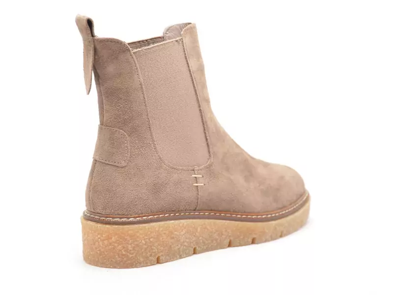 Coco Abricot EBERBACH Beige Boots et Bottines à Talons Femme