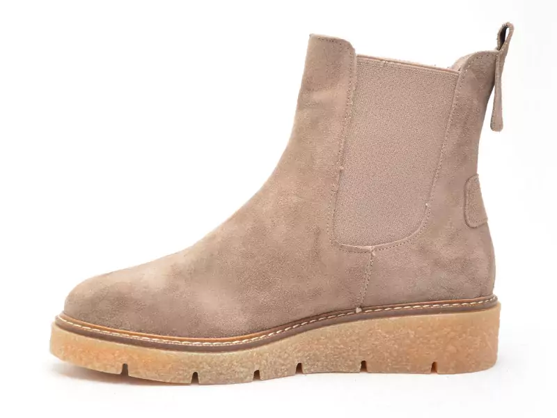 Coco Abricot EBERBACH Beige Boots et Bottines à Talons Femme