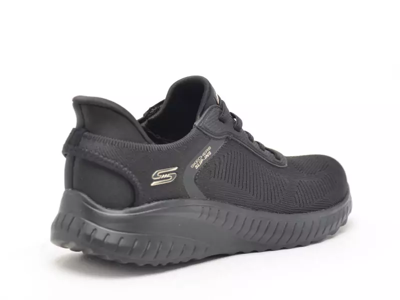 Skechers 117497 BOBSPORT SQ Noir Baskets Basses Femme
