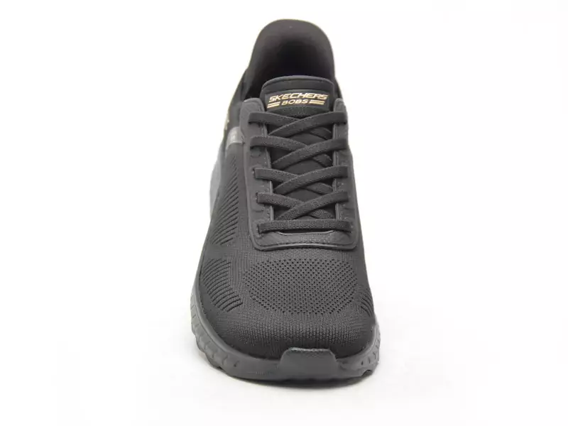 Skechers 117497 BOBSPORT SQ Noir Baskets Basses Femme