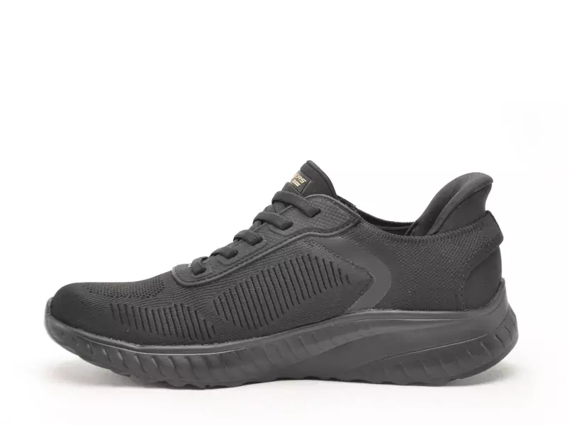 Skechers 117497 BOBSPORT SQ Noir Baskets Basses Femme
