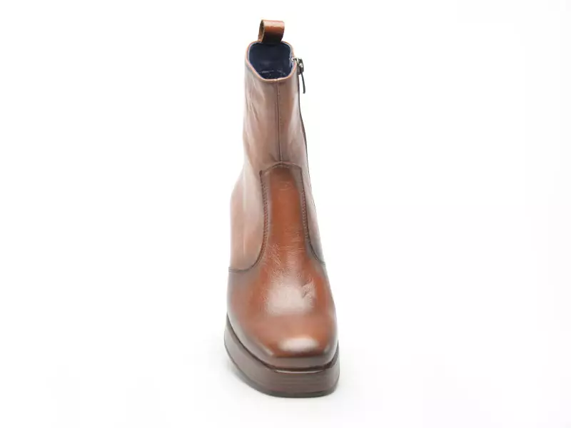 Dorking D9157 AL Marron Boots et Bottines à Talons Femme