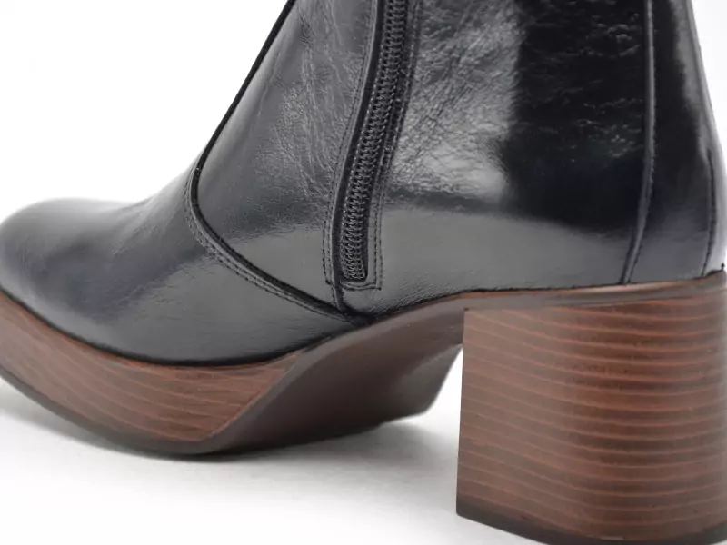 Dorking D9157 AL Noir Boots et Bottines à Talons Femme