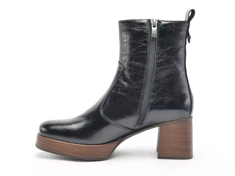 Dorking D9157 AL Noir Boots et Bottines à Talons Femme