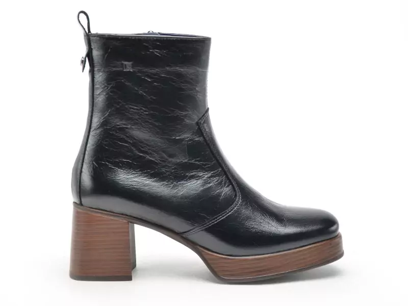 Dorking D9157 AL Noir Boots et Bottines à Talons Femme