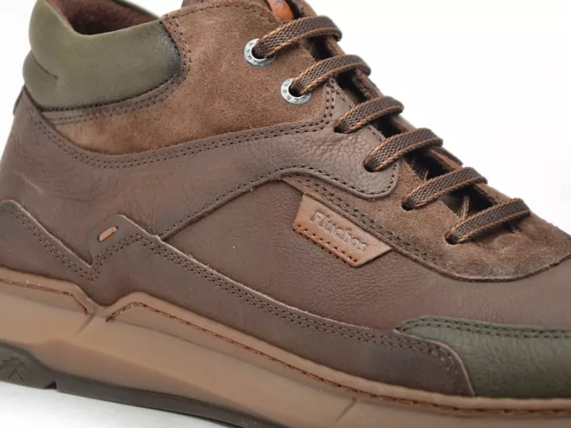 Fluchos F2280 Marron Baskets Montantes Homme