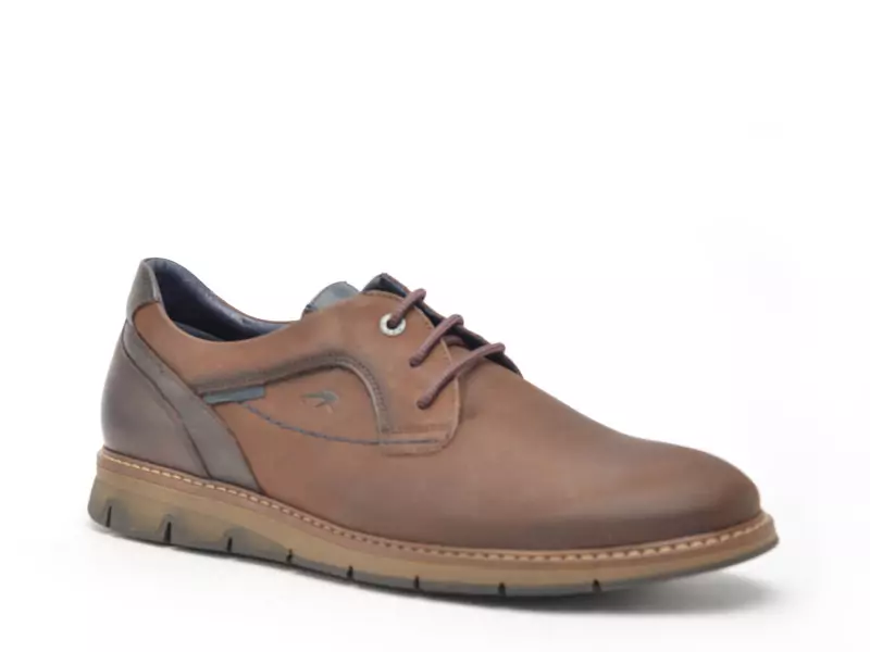 Fluchos F0974 Marron Chaussures de Ville Homme
