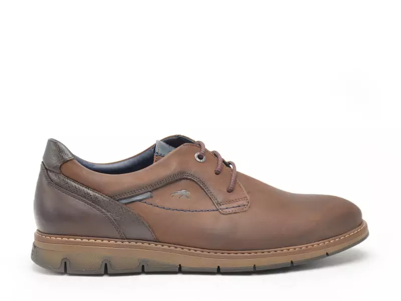 Fluchos F0974 Marron Chaussures de Ville Homme