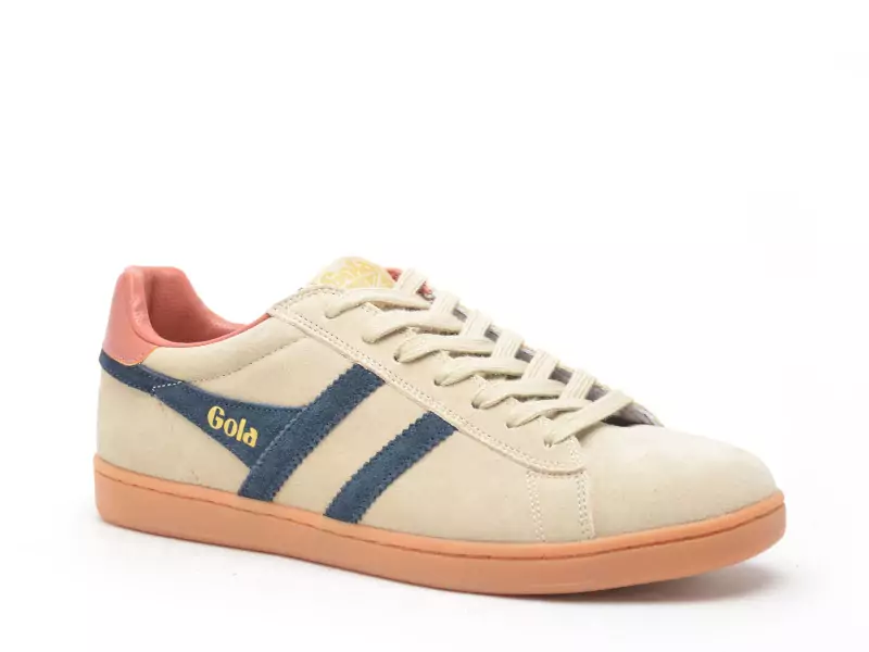 Gola EQUIPE2 SUEDE CMB387 Beige Baskets Basses Femme