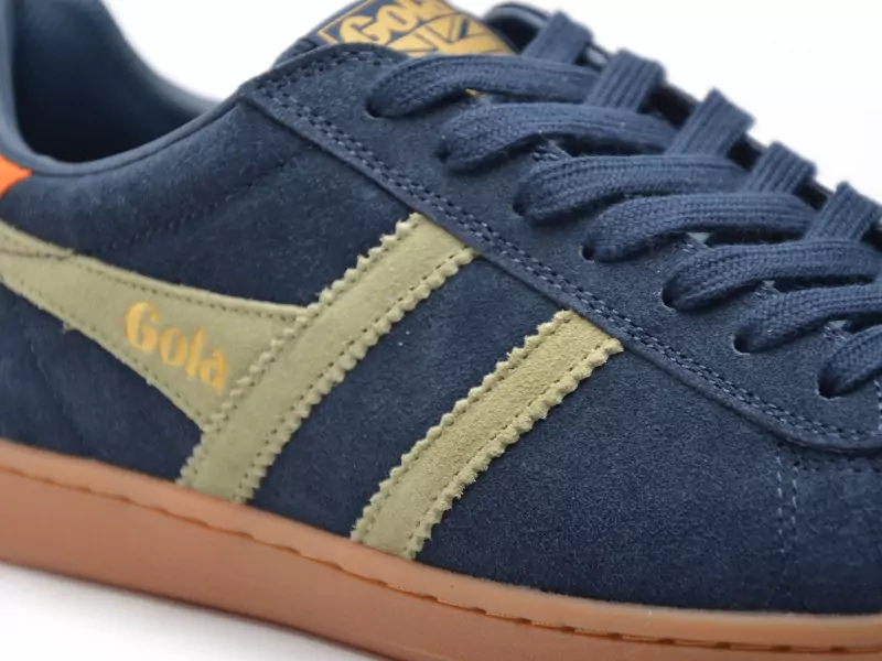 Gola EQUIPE2 SUEDE CMB387 Bleu Baskets Basses Homme