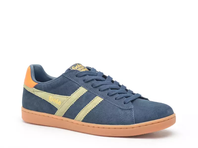 Gola EQUIPE2 SUEDE CMB387 Bleu Baskets Basses Homme