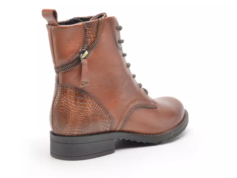 Tamaris 25273 45 Marron Boots et Bottines Plates Femme