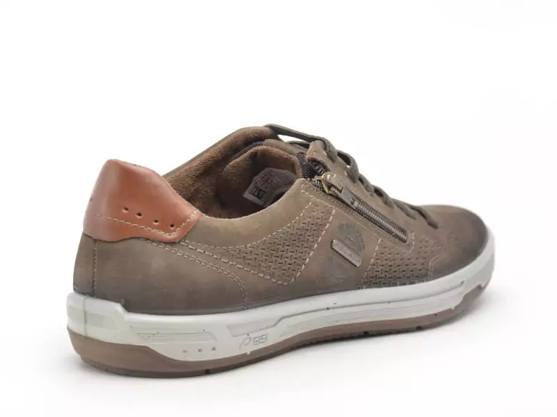  119405 Kaki Baskets Basses Homme