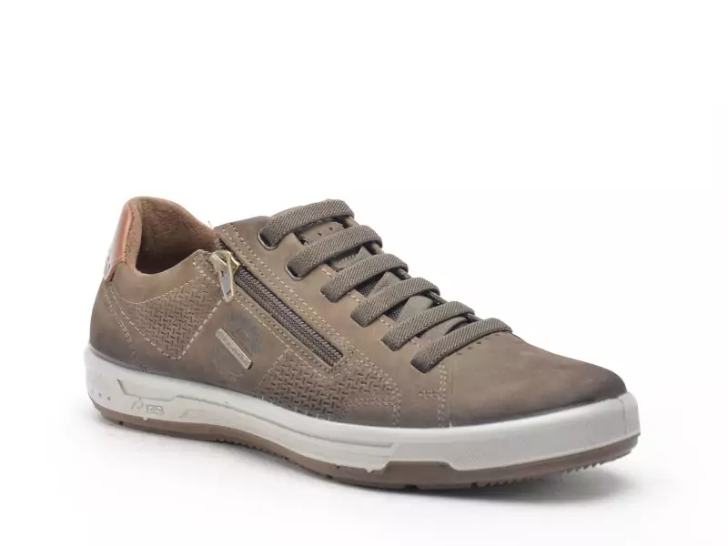  119405 Kaki Baskets Basses Homme