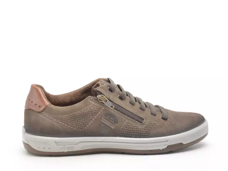  119405 Kaki Baskets Basses Homme