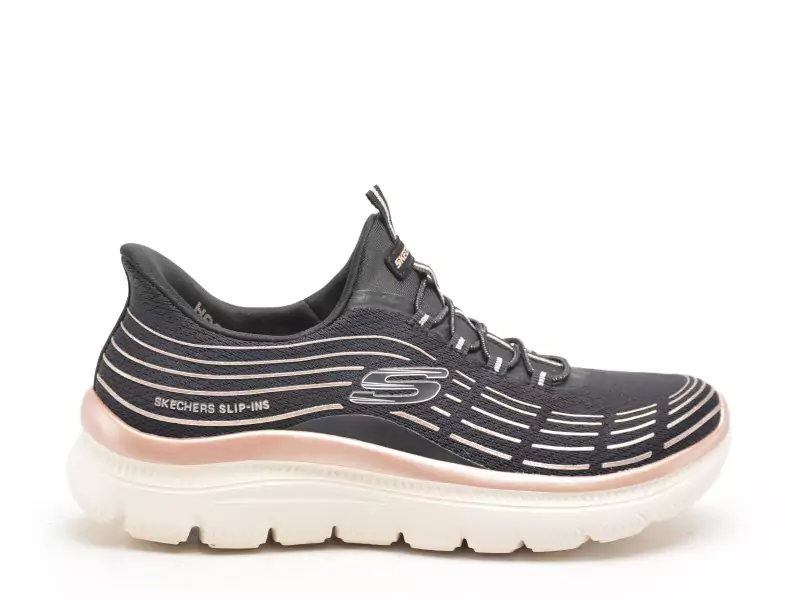 Skechers 150611 Noir Baskets Basses Femme