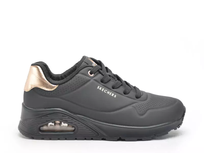Skechers 177094 Noir Baskets Basses Femme