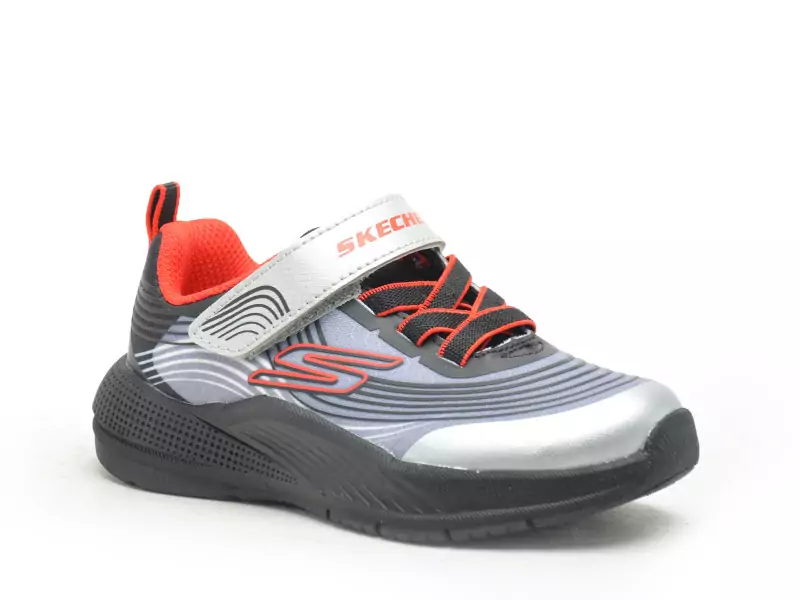 Skechers 403926N Noir Baskets Basses Garçon