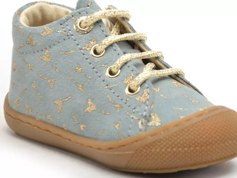 Naturino NATURINO COCOON SUEDE PR.GLI Bleu Bébé Fille