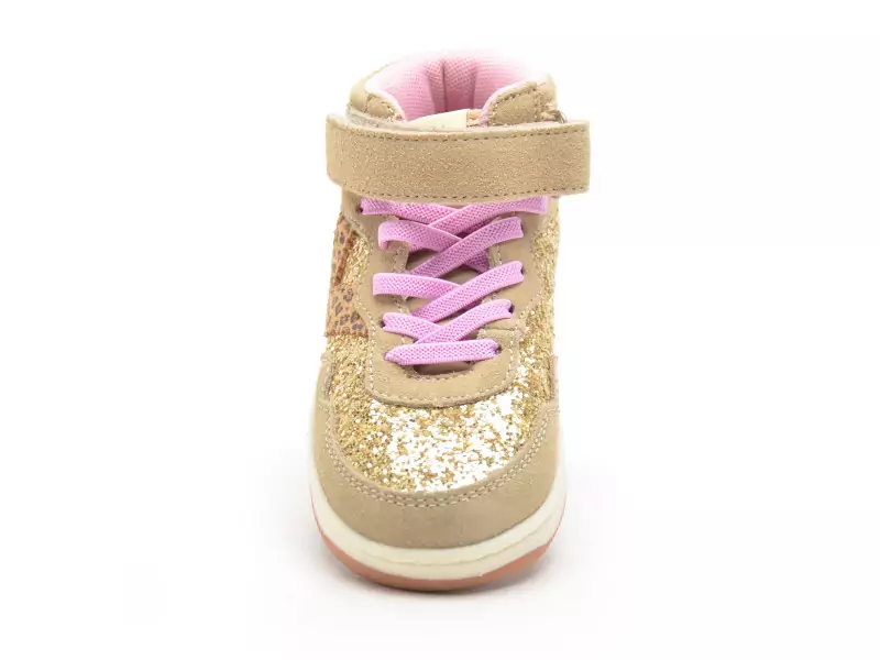 Victoria 1124127 TIEMPO BOTIN SERRAJE CO Beige Baskets Montantes Fille