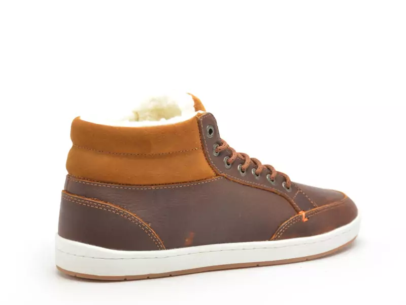 Hub MARK Marron Baskets Montantes Homme