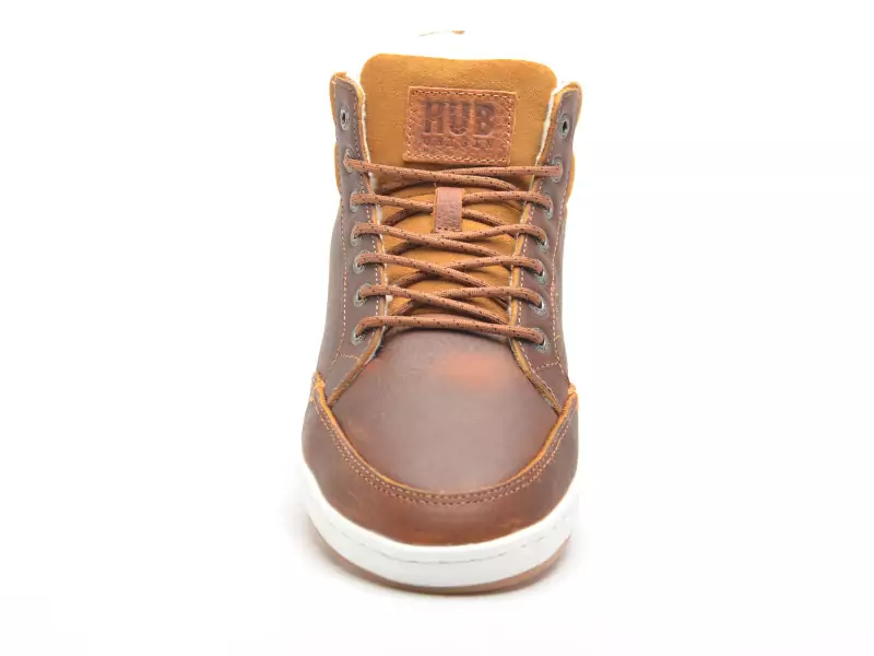 Hub MARK Marron Baskets Montantes Homme