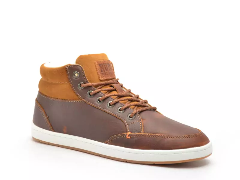 Hub MARK Marron Baskets Montantes Homme