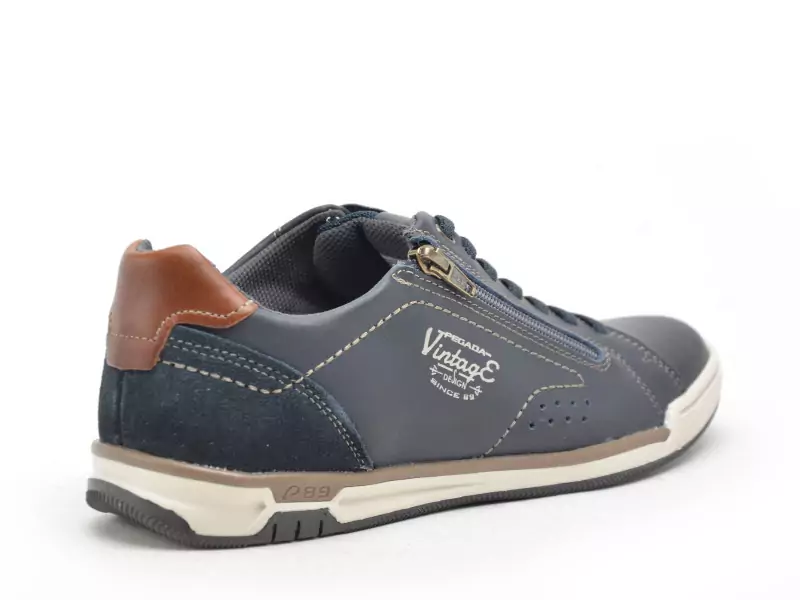 Pegadas 119507 Bleu Baskets Basses Homme