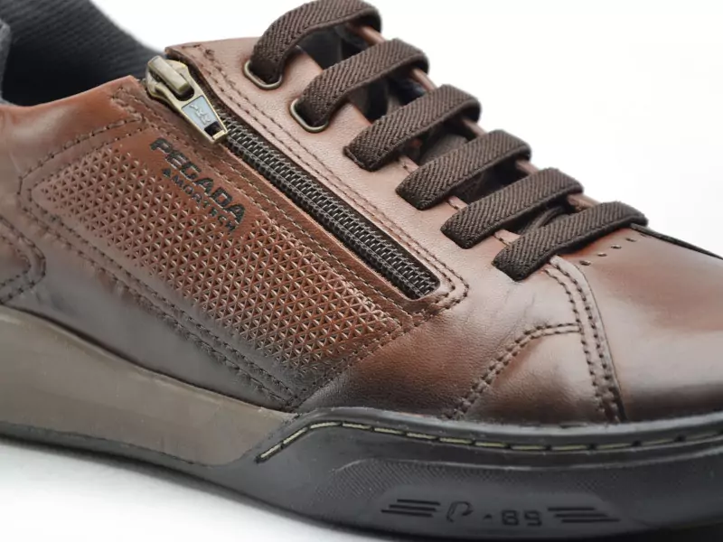  111002 Marron Chaussures de Ville Homme