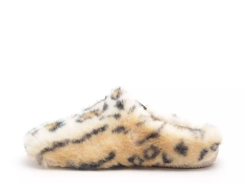 Verbenas YORK FUR LEO Beige Chaussons Femme