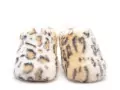 Verbenas YORK FUR LEO Beige Chaussons Femme