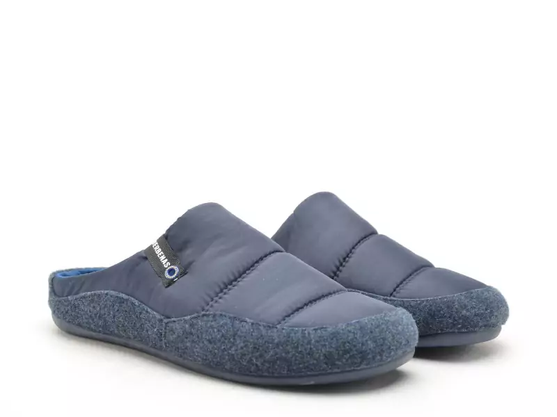 Verbenas EARTH ACOLCHADO PICOS Bleu Chaussons Homme