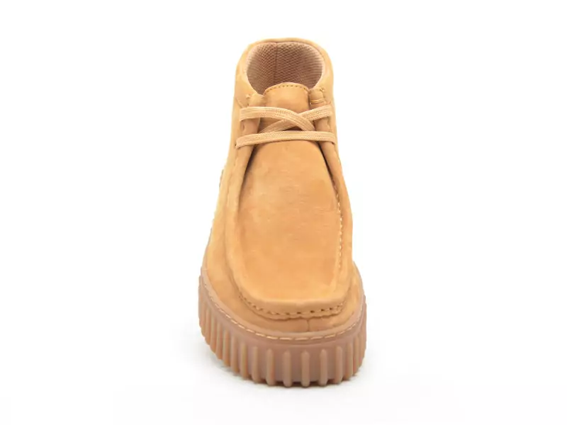 Clarks TORHILL MOSS Beige Boots et Bottines à Talons Femme