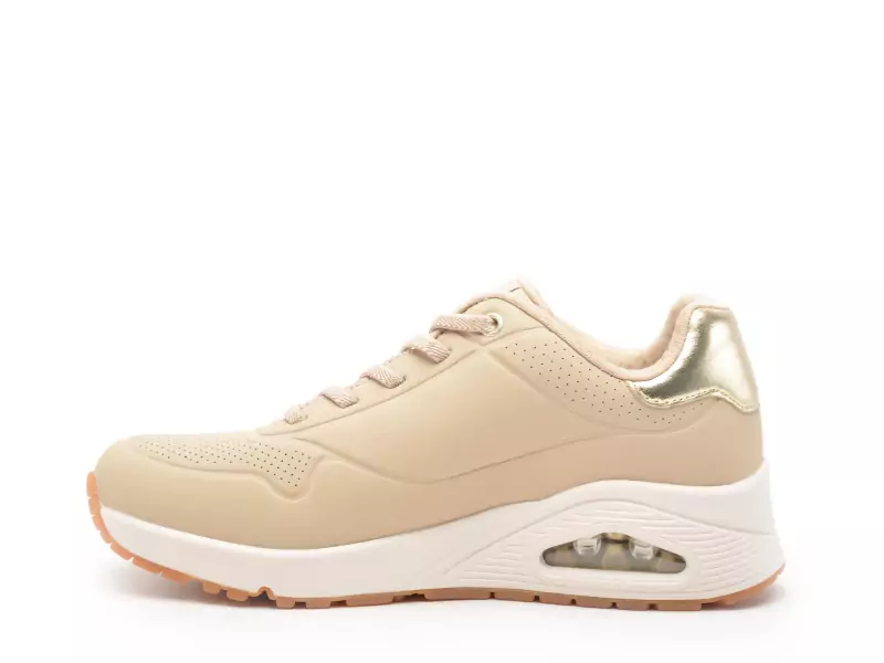 Skechers 155196 Beige Baskets Basses Femme