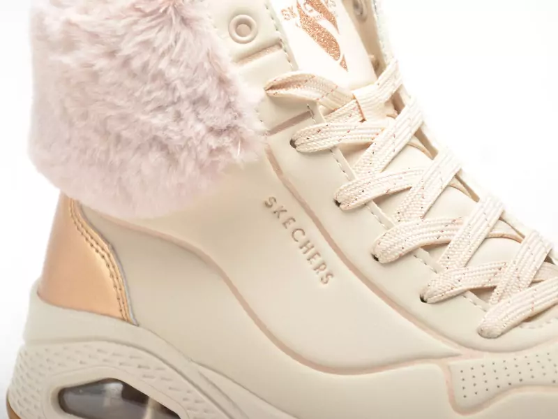 Skechers 167993 Beige Boots et Bottines à Talons Femme
