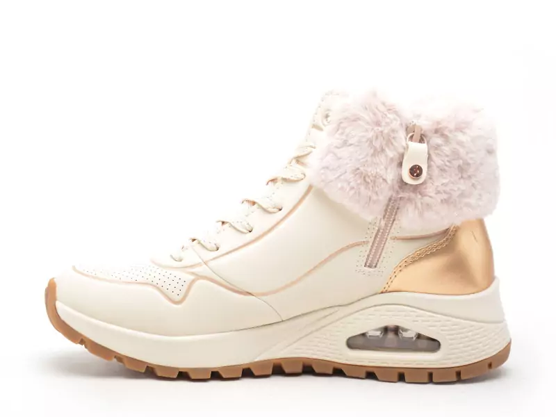 Skechers 167993 Beige Boots et Bottines à Talons Femme