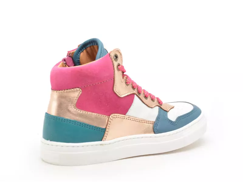 Norvik ONZA Multicolore Baskets Montantes Fille