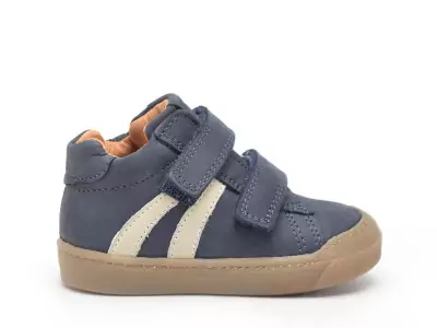 TODD V Bleu Baskets Montantes Garçon