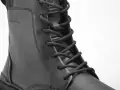 Palladium PALLAGRADE OFFICERL Noir Boots et Bottines Plates Femme