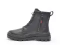 Palladium PALLAGRADE OFFICERL Noir Boots et Bottines Plates Femme