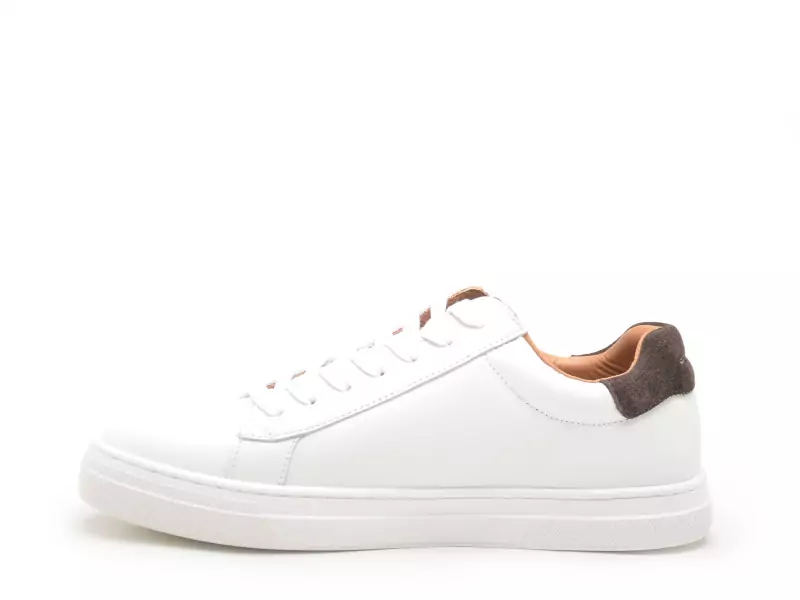 Schmoove SPARKLE SNEAKER Blanc Baskets Basses Homme