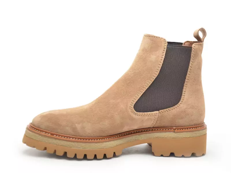 Alpe 5484 Beige Boots et Bottines à Talons Femme