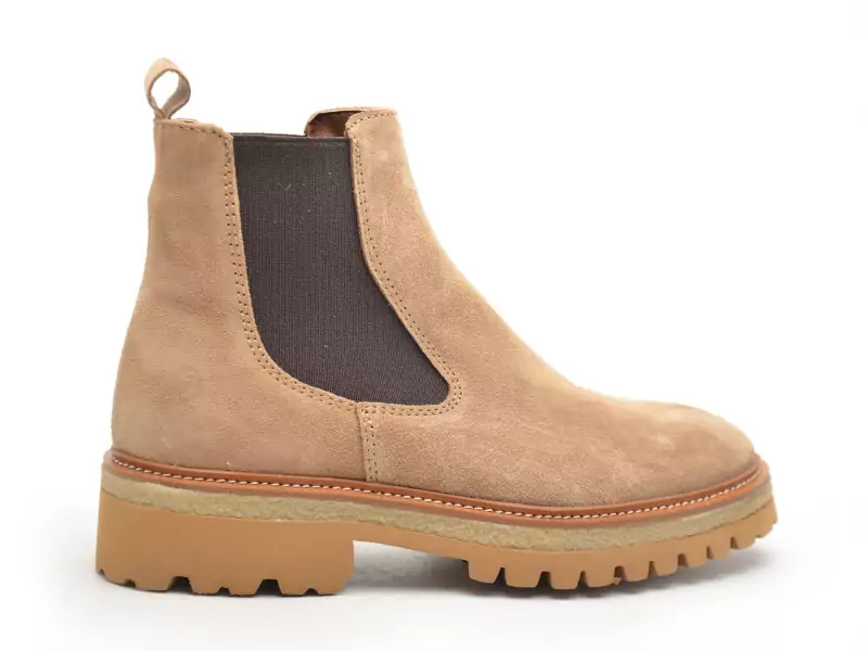 Alpe 5484 Beige Boots et Bottines à Talons Femme