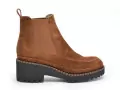 Fugitive BOGOTA Marron Boots et Bottines à Talons Femme