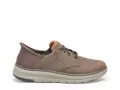 Skechers 205249 Marron Chaussures de Ville Homme