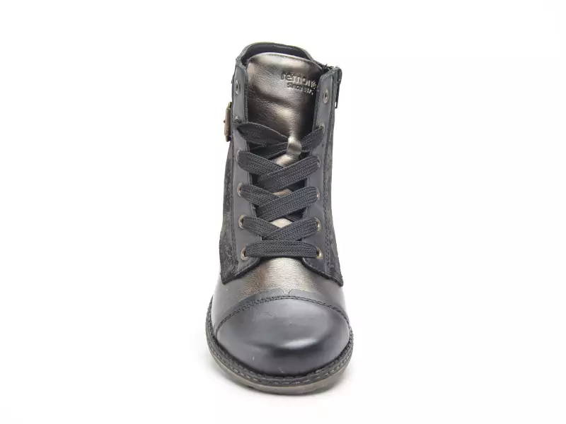 Remonte D4381 Noir Boots et Bottines à Talons Femme