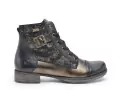 Remonte D4381 Noir Boots et Bottines à Talons Femme